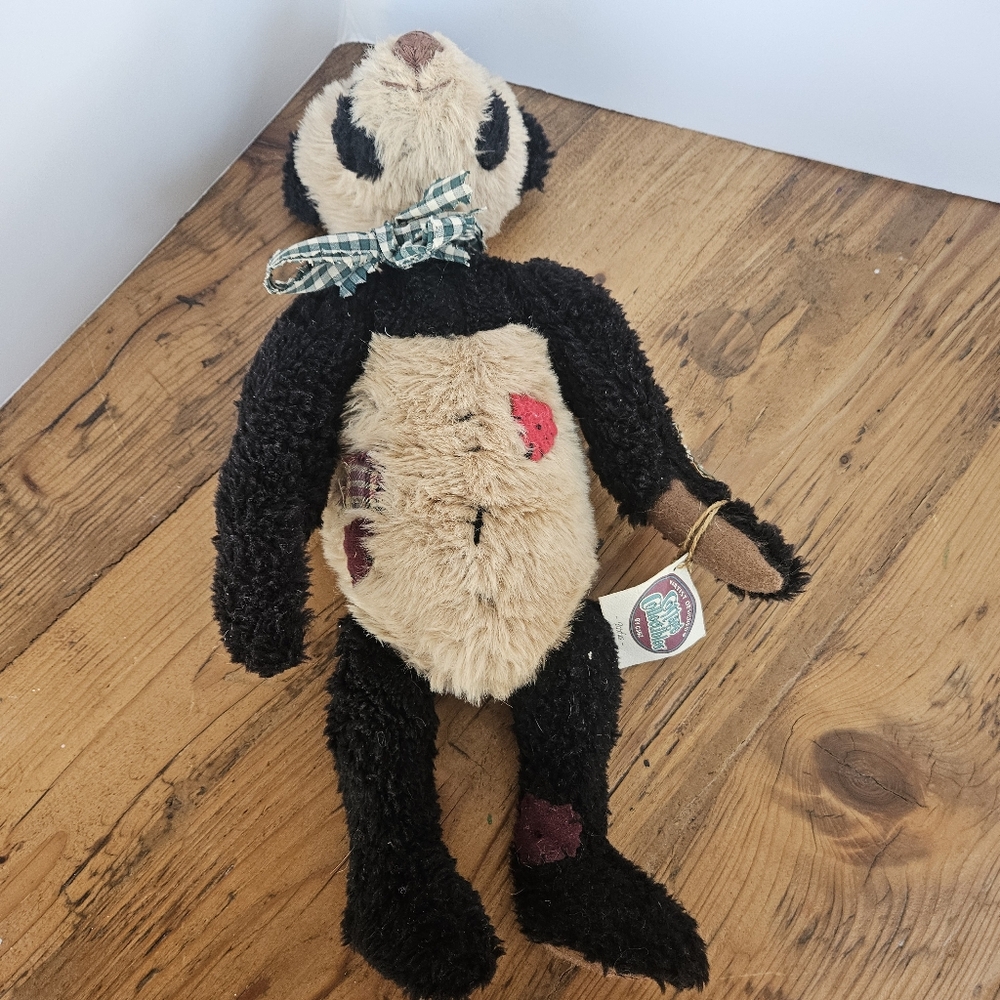Vintage Ganz Cottage Collectibles Plush Panda Patches By Lorraine 16" w/Tag - Picture 12 of 12